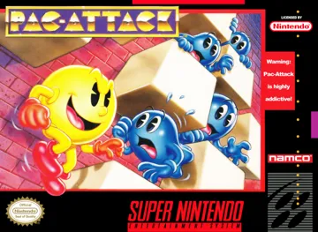 Pac-Attack (USA) box cover front